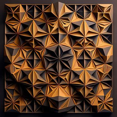 3D model geometric pattern (STL)